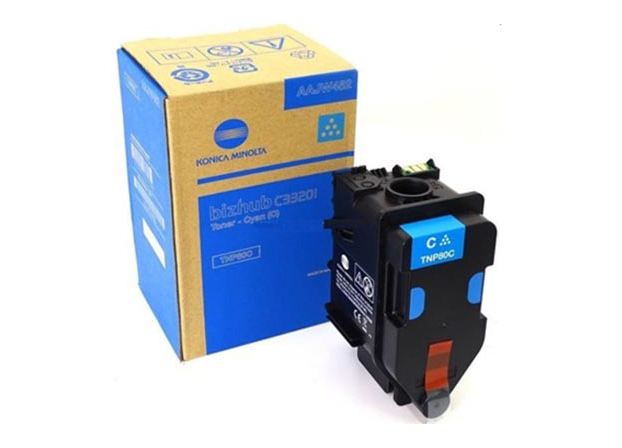 TNP80C Toner Cyan for bizhub C3320i